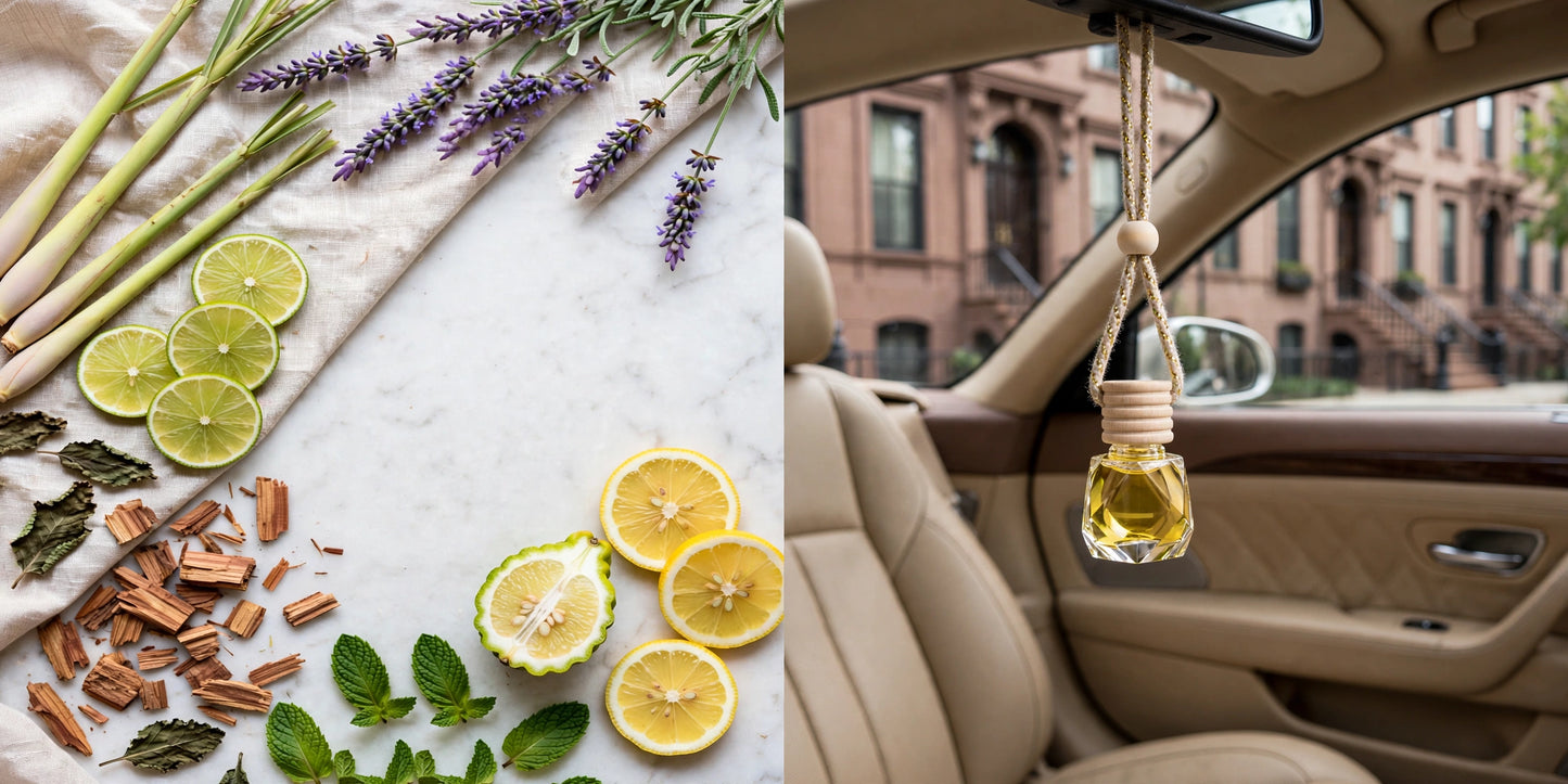 LUMERA essential oil car diffuser by Porto Helli
