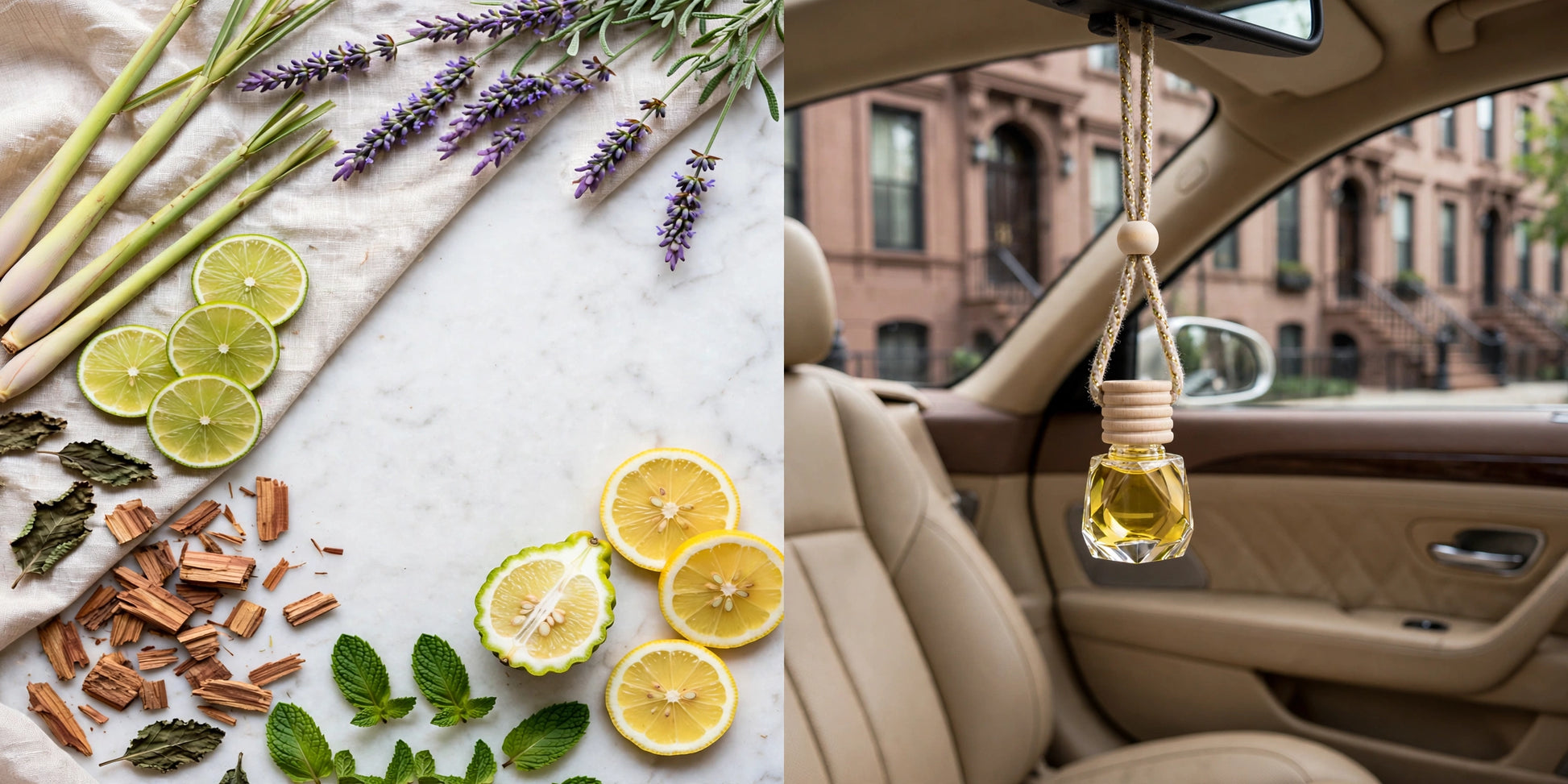 LUMERA essential oil car diffuser by Porto Helli
